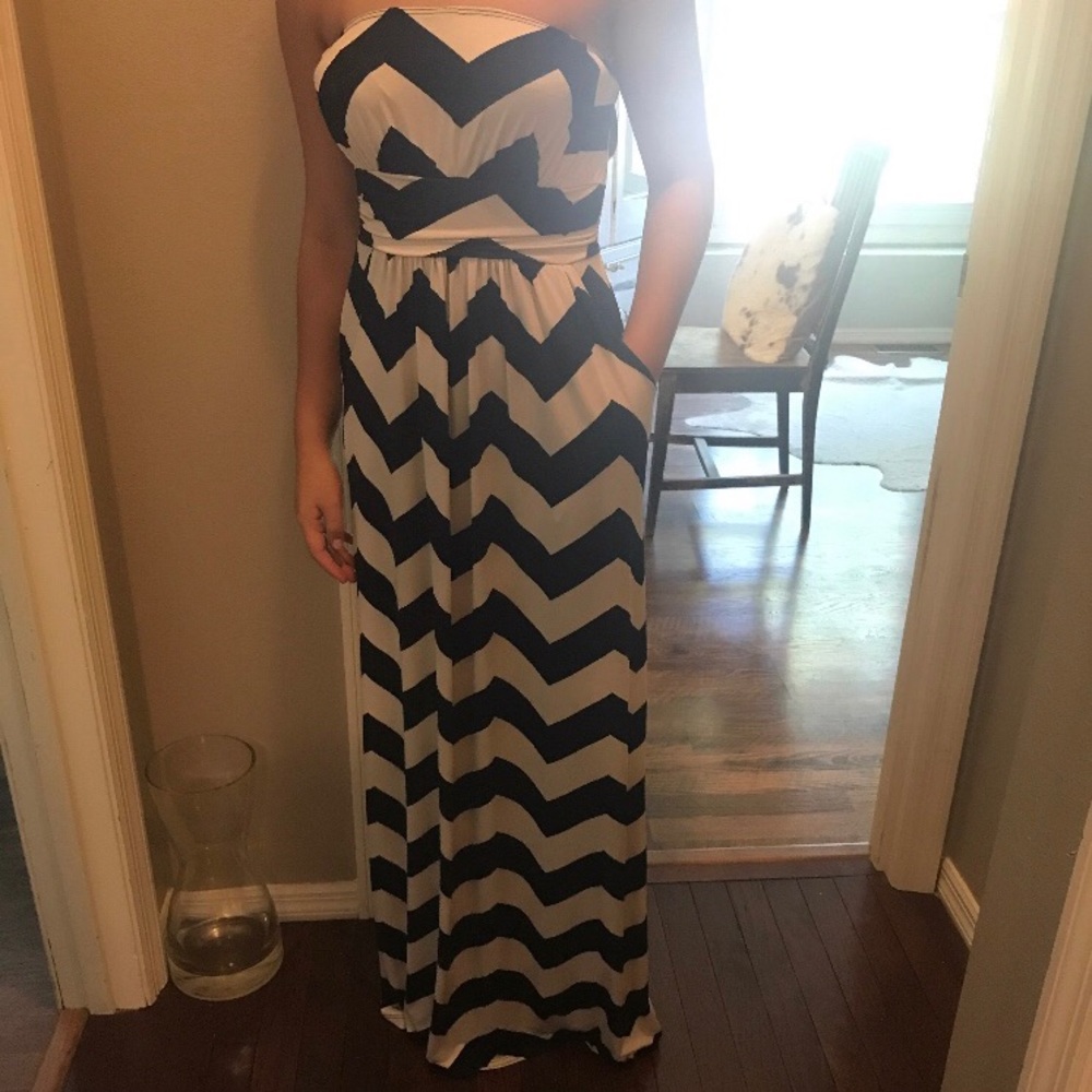 Floor length dress